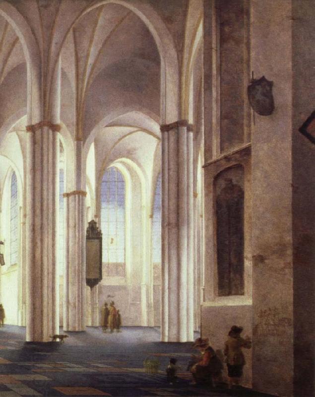 Pieter Saenredam the lnterior of the buurkerk at utrecht China oil painting art